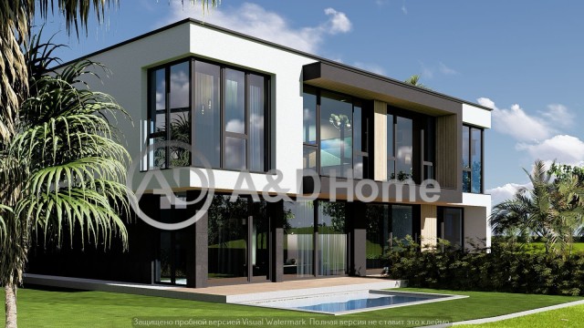 Freistehendes Einfamilienhaus mit modernem Design in Nessebar!